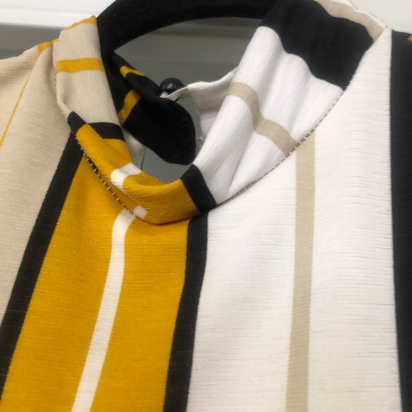 Forever 21 striped midi dress size L - Picture 6 of 8